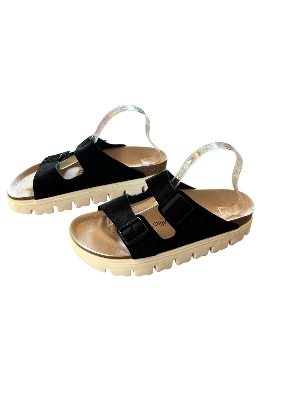 Birkenstock Papillio Chunky heel Arizona sandals platform suede comfort boho